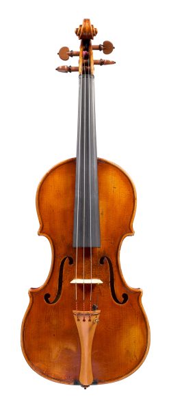Front of a violin by Rodolfo Tramonti, Forli, 1931