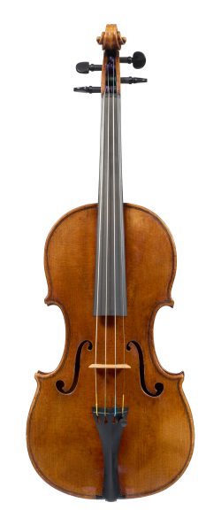 Front of a violin by Alessandro Gagliano, Naples, c1710