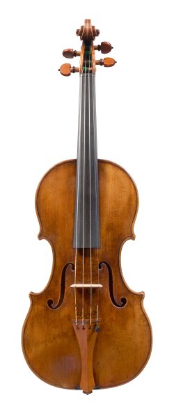 Front of a violin by Francesco Rugeri, Cremona, 1675