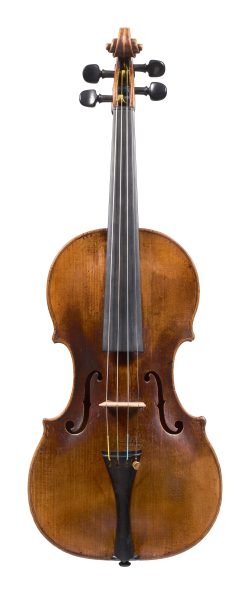 Front of a violin by Sebastian Kloz I, Mittenwald, c1750