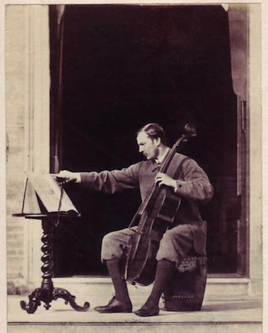 1. Edwyn Arkwright with cello2
