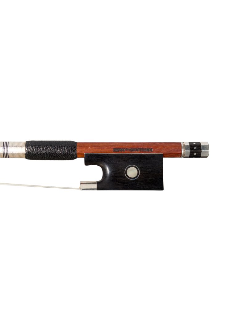 A silver-mounted violin bow by Benoît Rolland, Paris, circa 2000