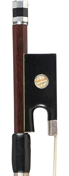 A violin bow by Nicolas Maire, Paris, 1840