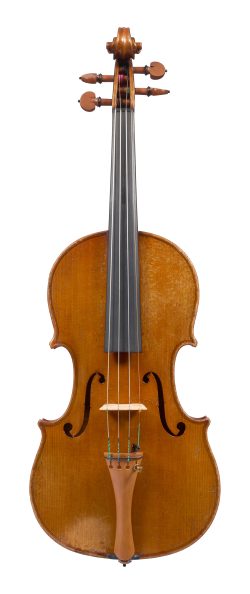 A violin by Émile Mennesson, Reims, 1879