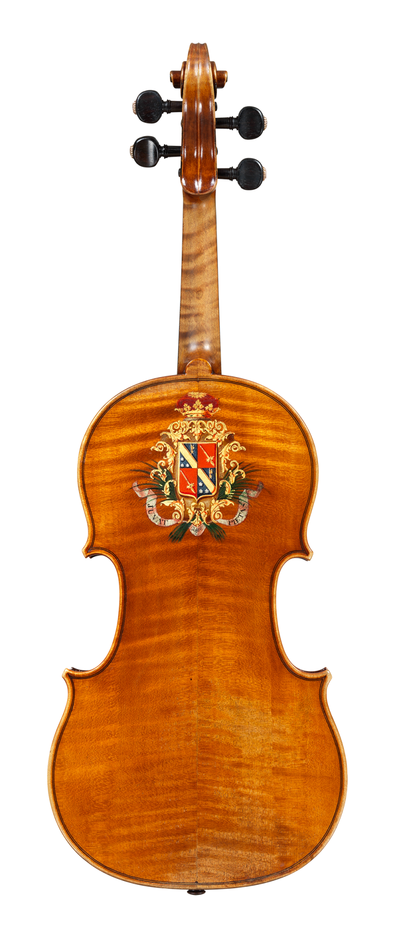 A decorated violin after Stradivari by Jean-Baptiste Vuillaume, Paris, 1865, ‘Ex-Caraman de Chimay’