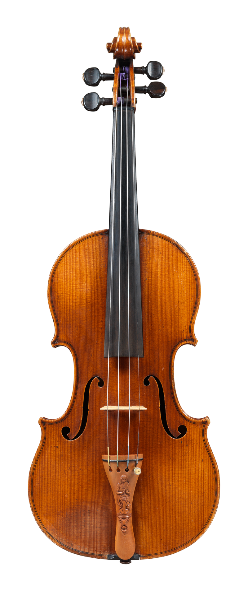 A decorated violin after Stradivari by Jean-Baptiste Vuillaume, Paris, 1865, ‘Ex-Caraman de Chimay’