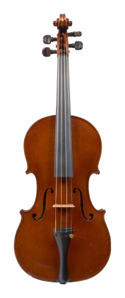 A violin by Charles Boullangier, London, 1888