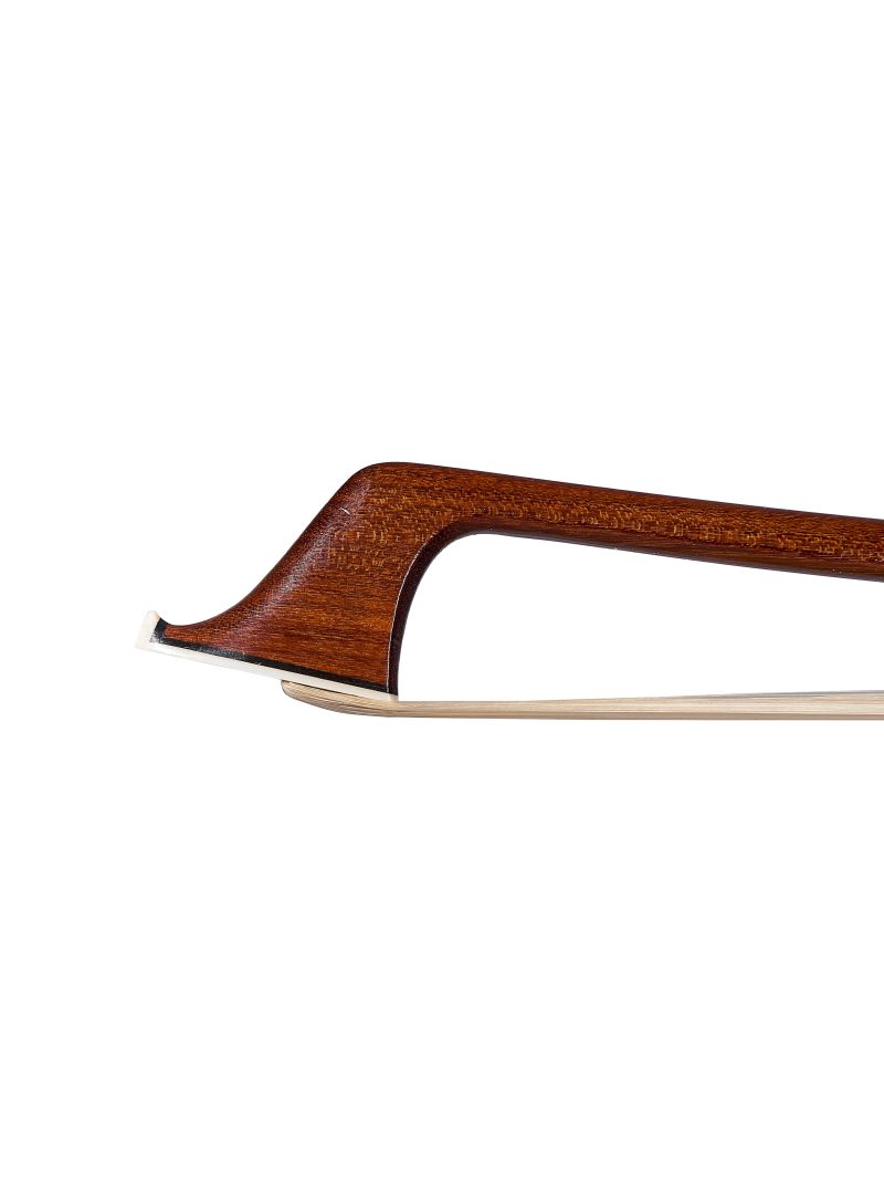 A silver-mounted cello bow by Dominique Peccatte, Paris, circa 1845