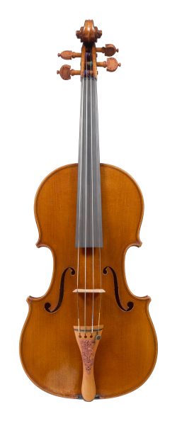 Front of a violin by Jean-Baptiste Vuillaume, Paris, 1847